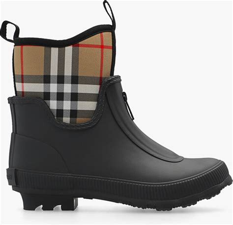 burberry flinton rain boots|BURBERRY .